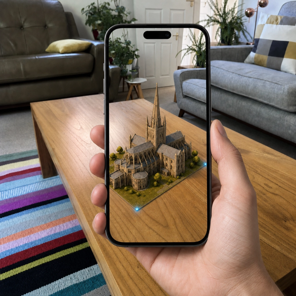 Norwich cathedral in AR