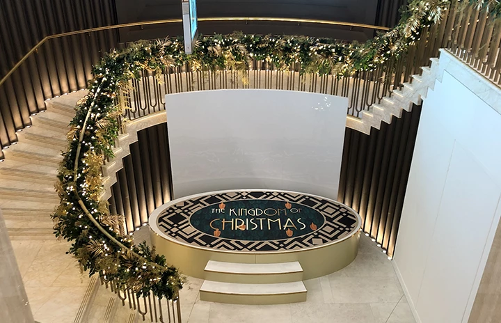 Instore display space