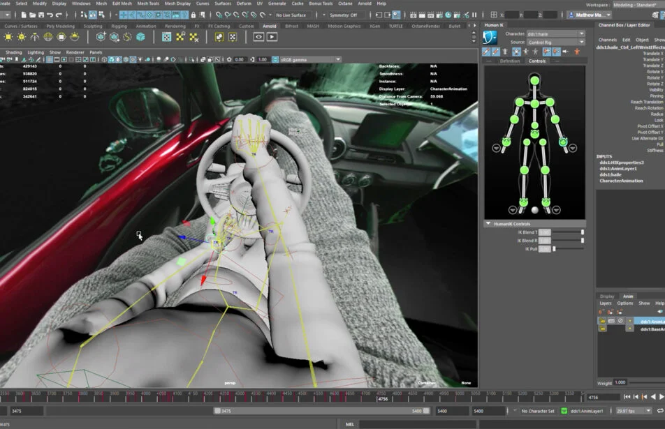 Modelling VR experience